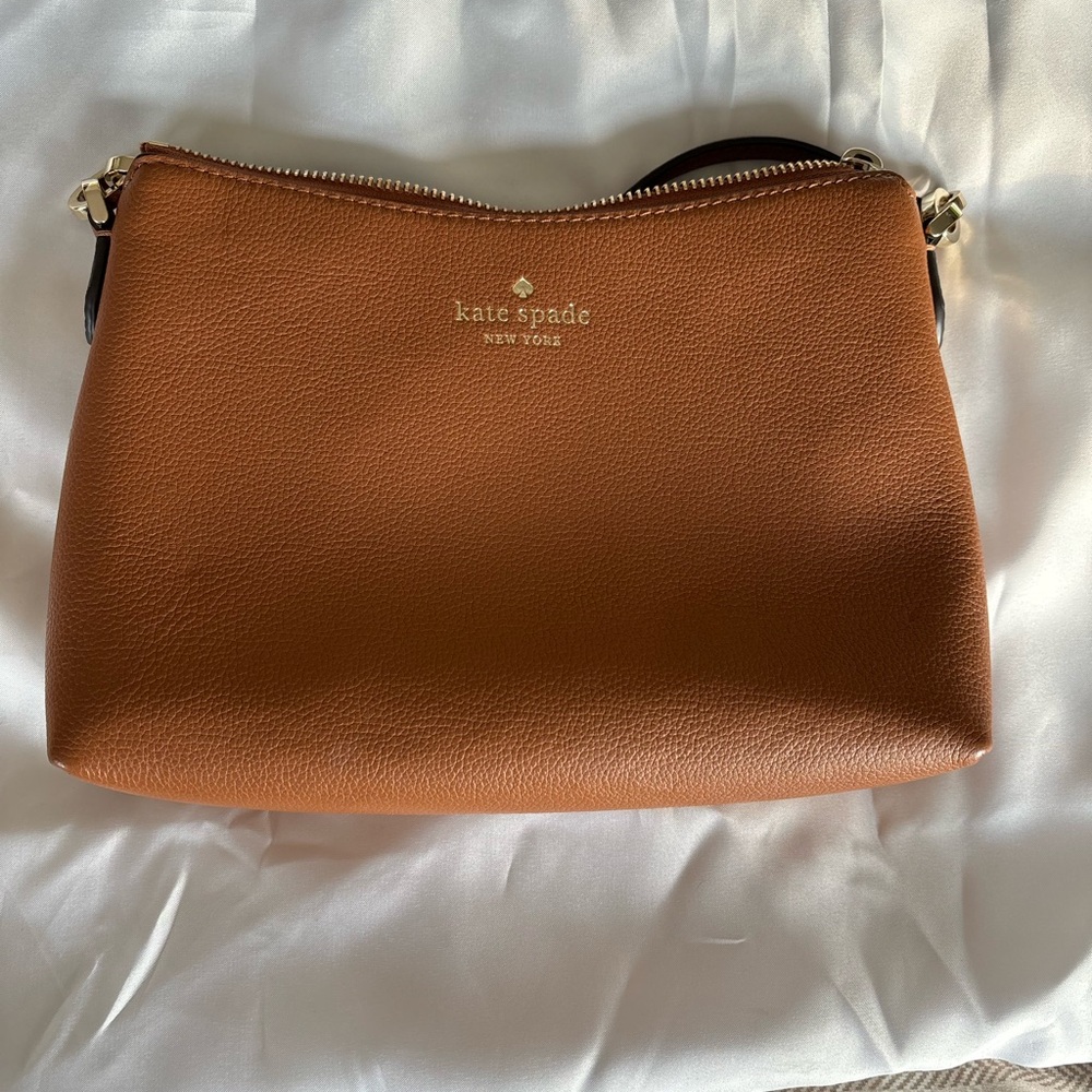 Kate Spade Brown Leather Shoulder Bag